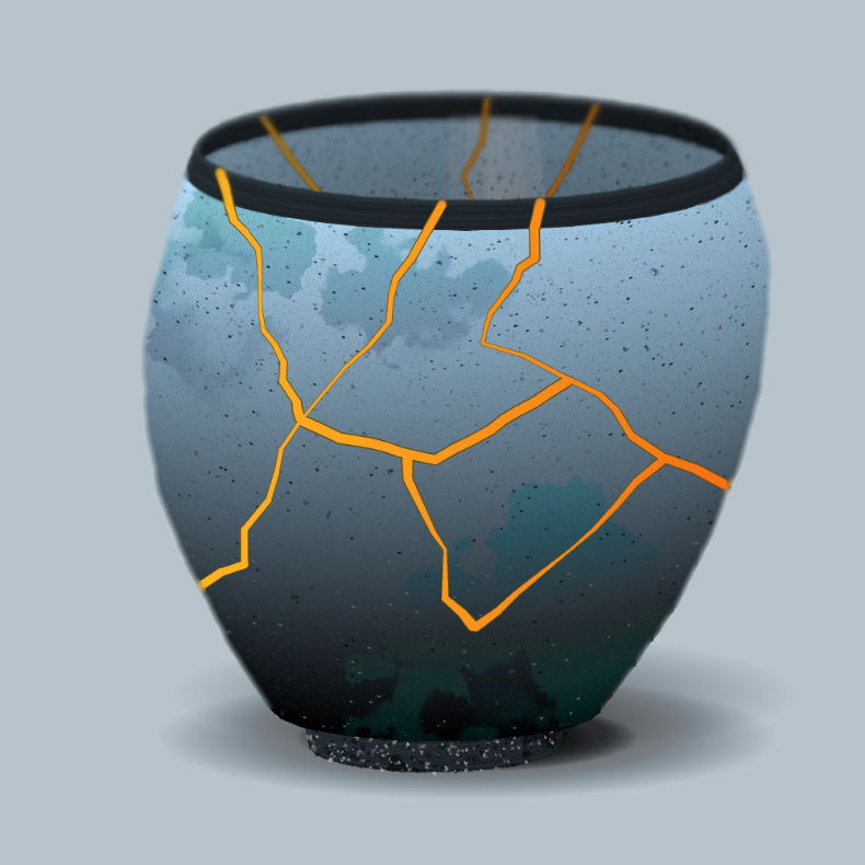 Kintsugi Pottery #15 static token preview