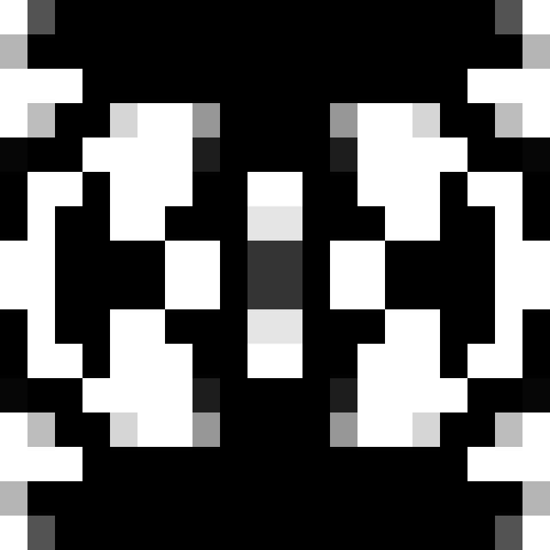 QR Glyphs Invaders #8 static token preview