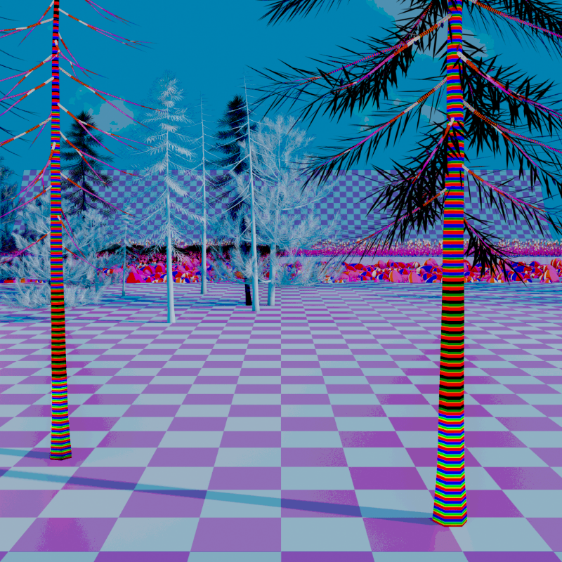 CRT Landscapes #17 static token preview