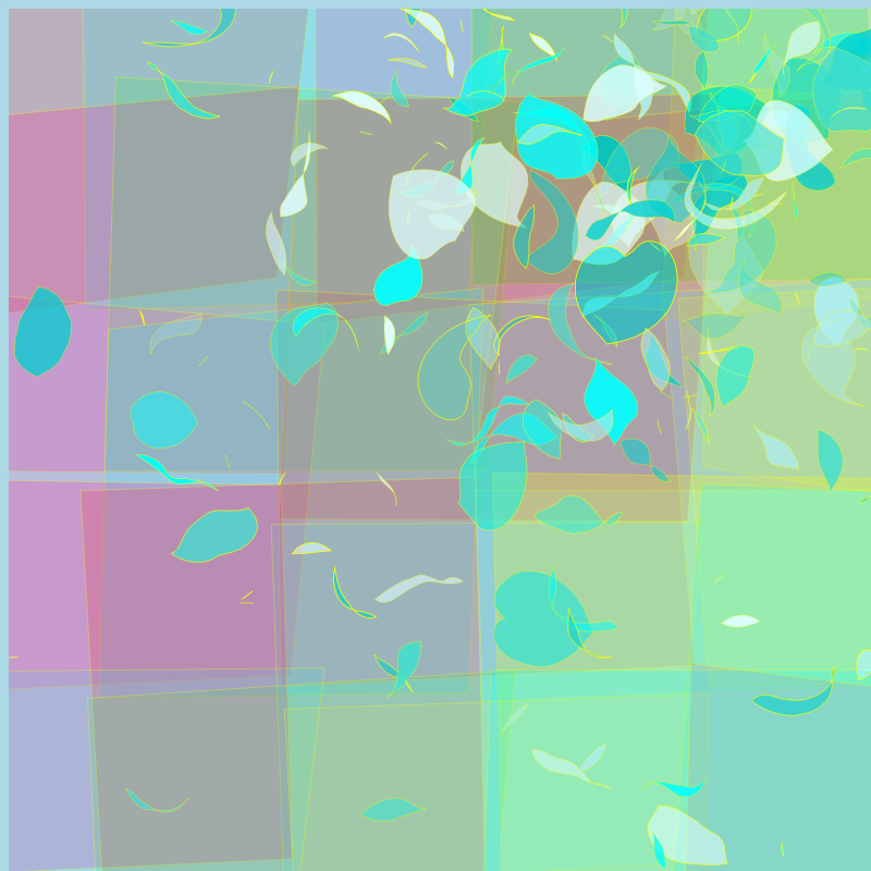 Leaves and glasses #16 static token preview
