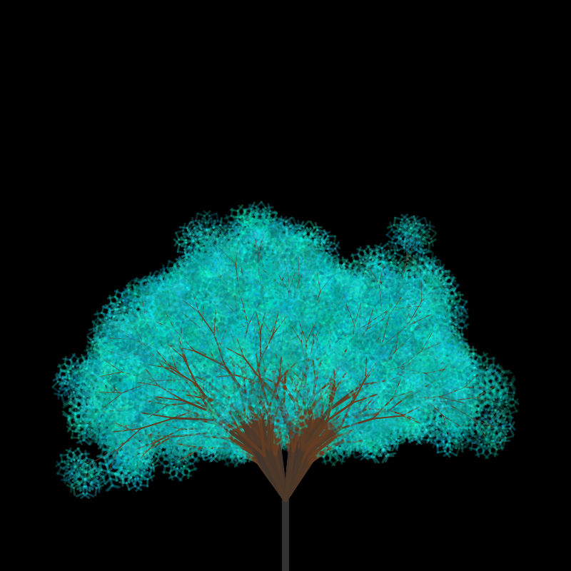 snowflake tree #6 static token preview