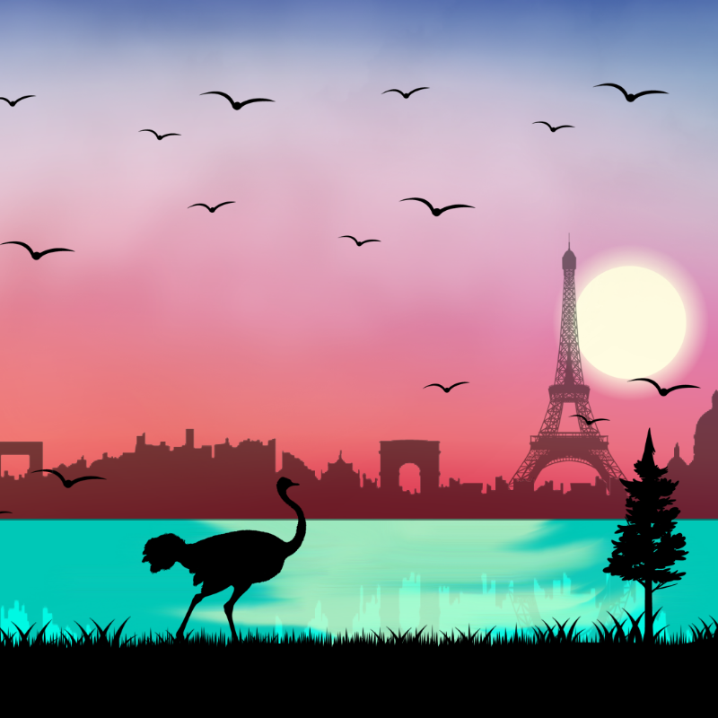 We Care...Ostrich #5 static token preview