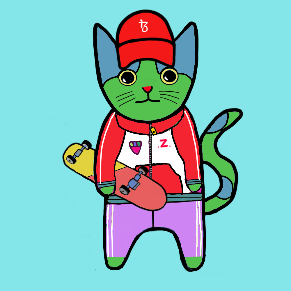 Sports cat #10 static token preview