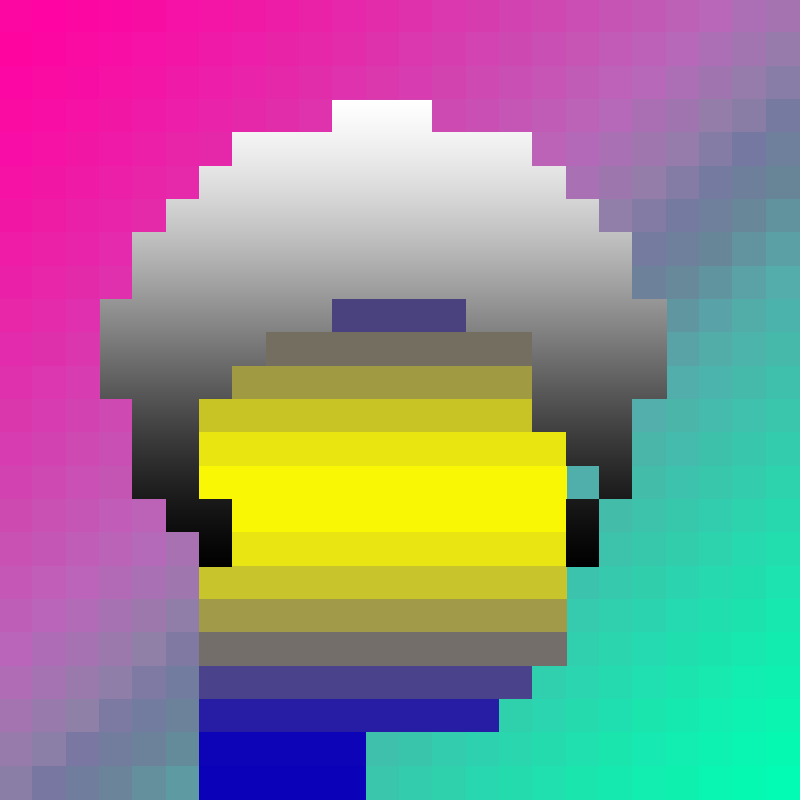 Gradient Punxs #1 static token preview