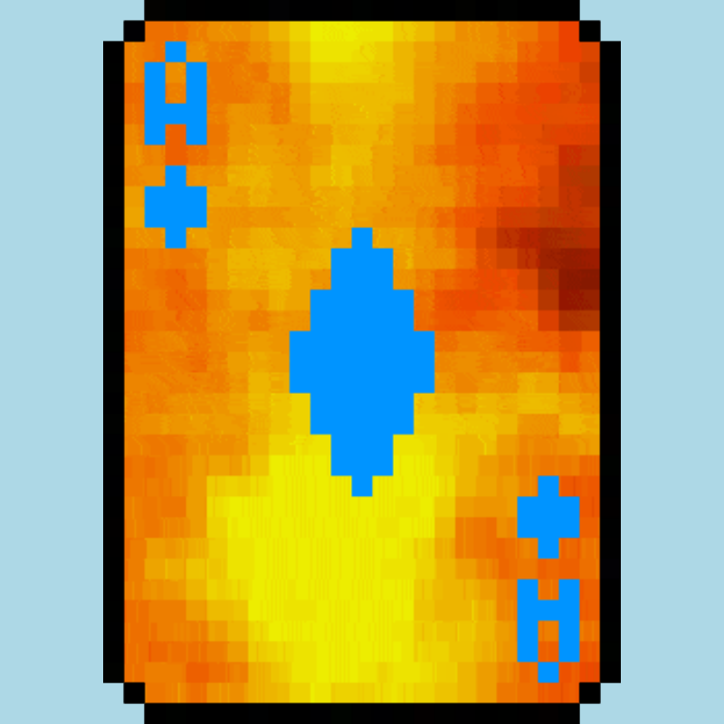Pixel Poker #10 static token preview