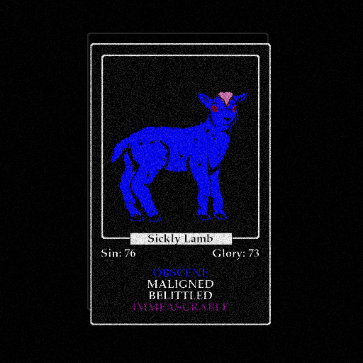 SACRIFICIAL LAMBS #7 static token preview