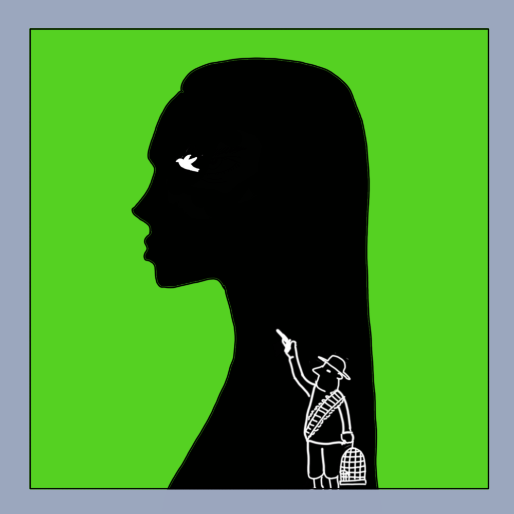 black lady #7 static token preview