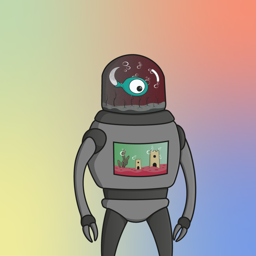 Terrestrial Fish #17 static token preview