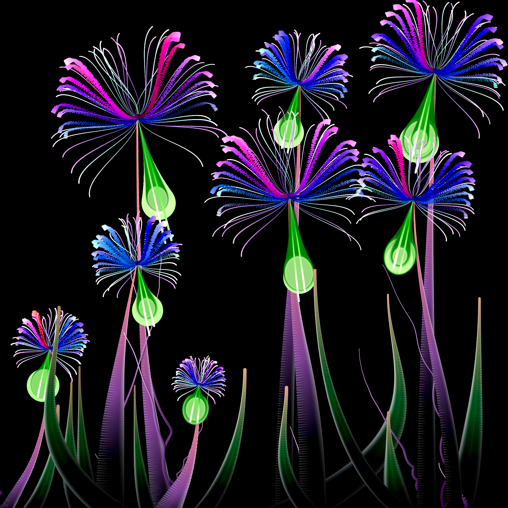 Milena’s Flowers #1 static token preview
