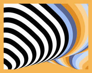 Alternating bands of color project preview