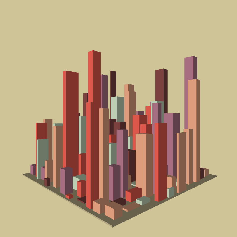 Random City Part 3:The Maquette #1 static token preview