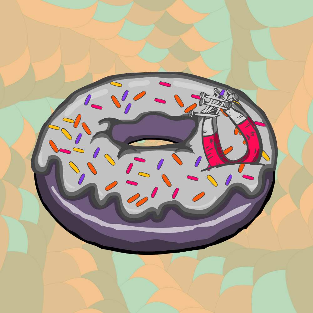 Donuts #1 static token preview