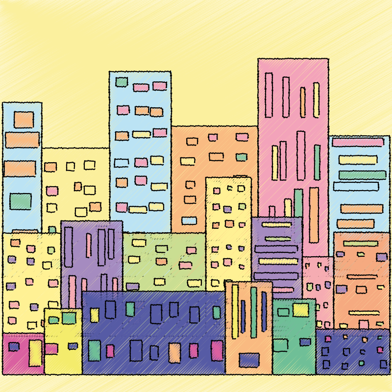 Peaceful City #15 static token preview