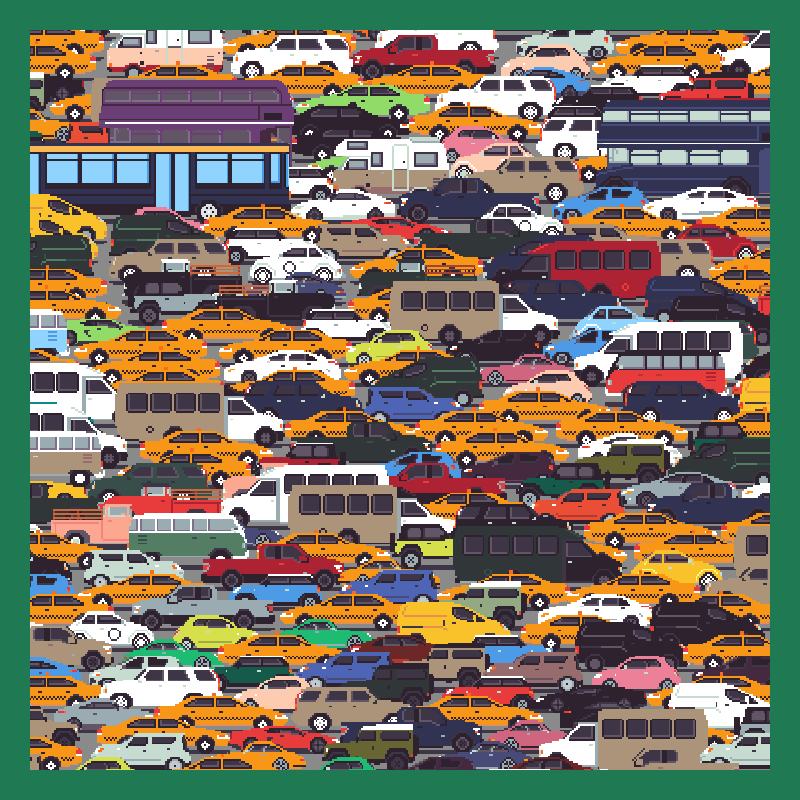 Traffic Jam #26 static token preview