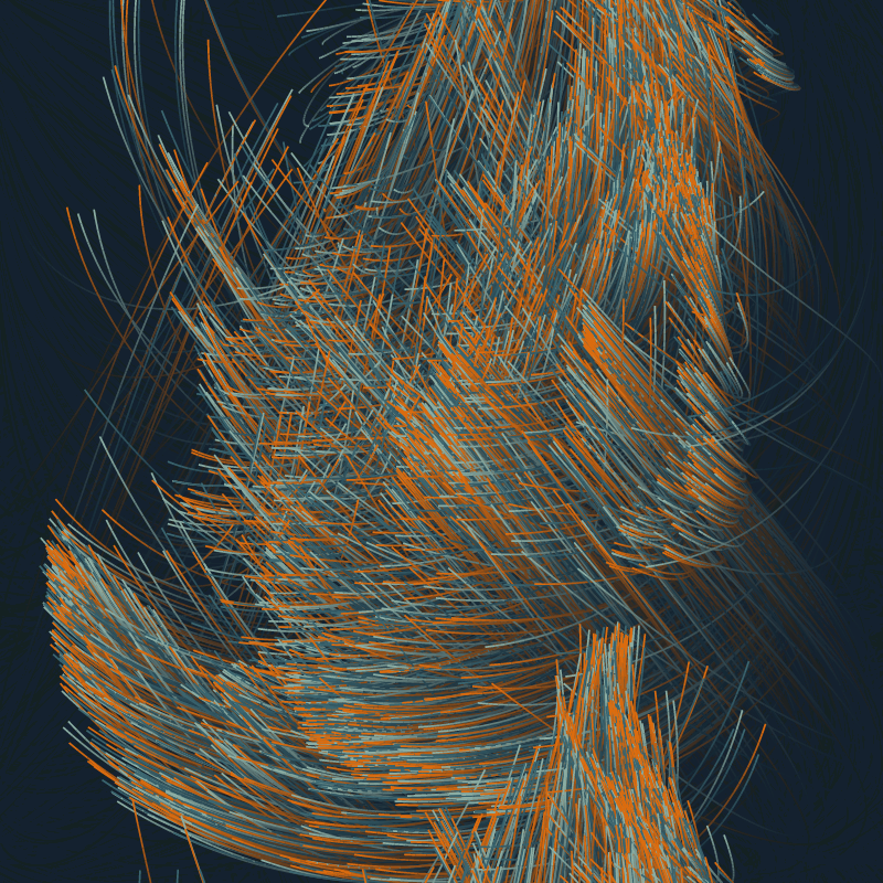 Strange Attractor Swarm #20 static token preview