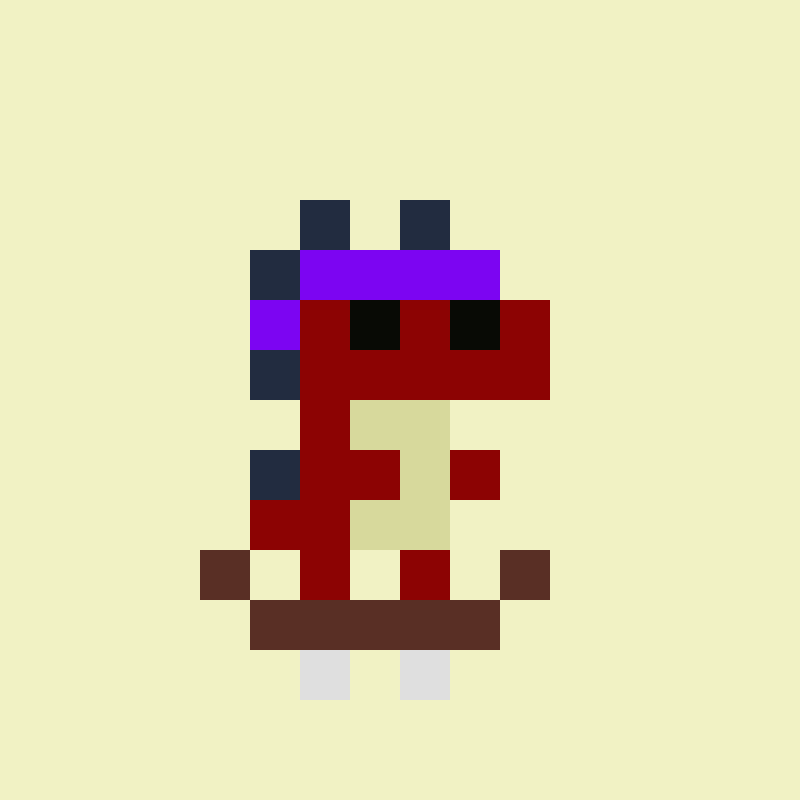 Coded Tiny Dinos #18 static token preview