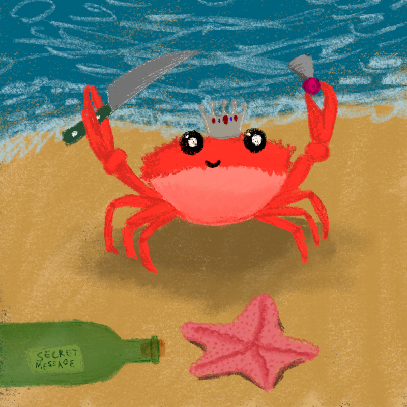 Silly Crab #52 static token preview