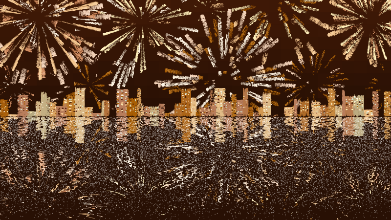 Fireworks #7 static token preview