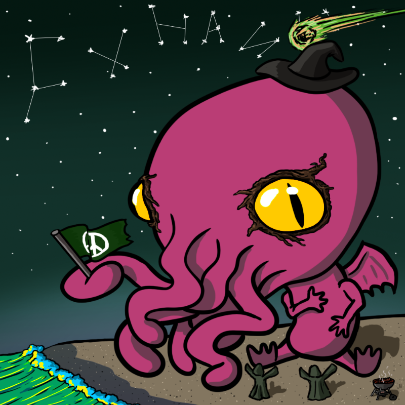 Chibi-thulhu #23 static token preview