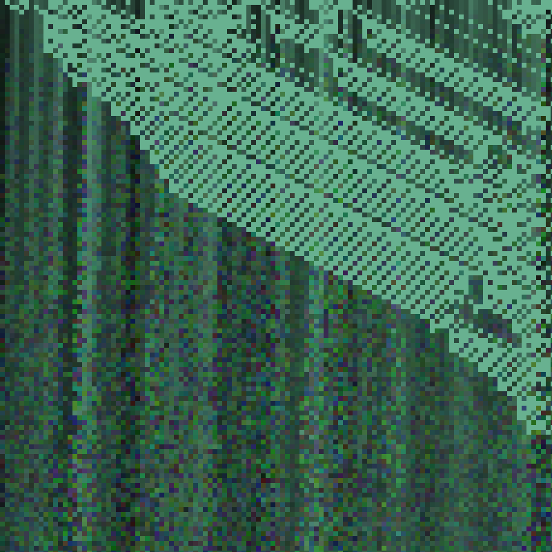 Colored Elementary Cellular Automaton #84 static token preview