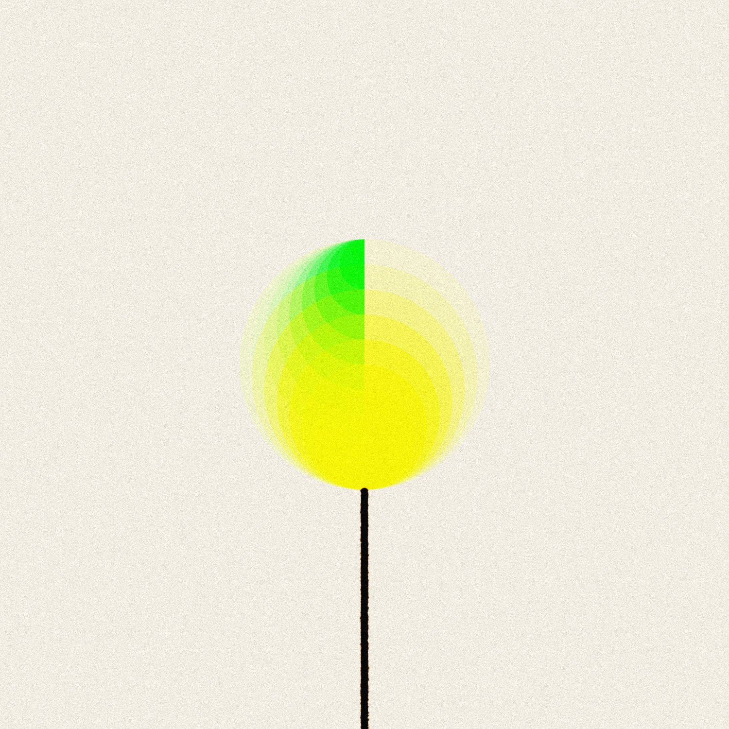 Fx(hash) Generative Birthday Candle #11 static token preview