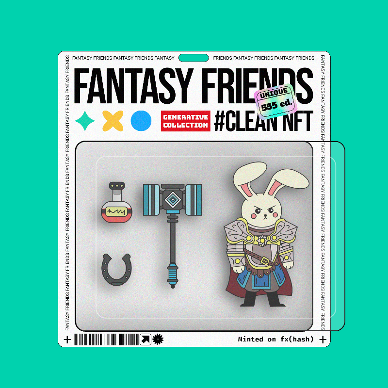 Fantasy Friends #12 static token preview