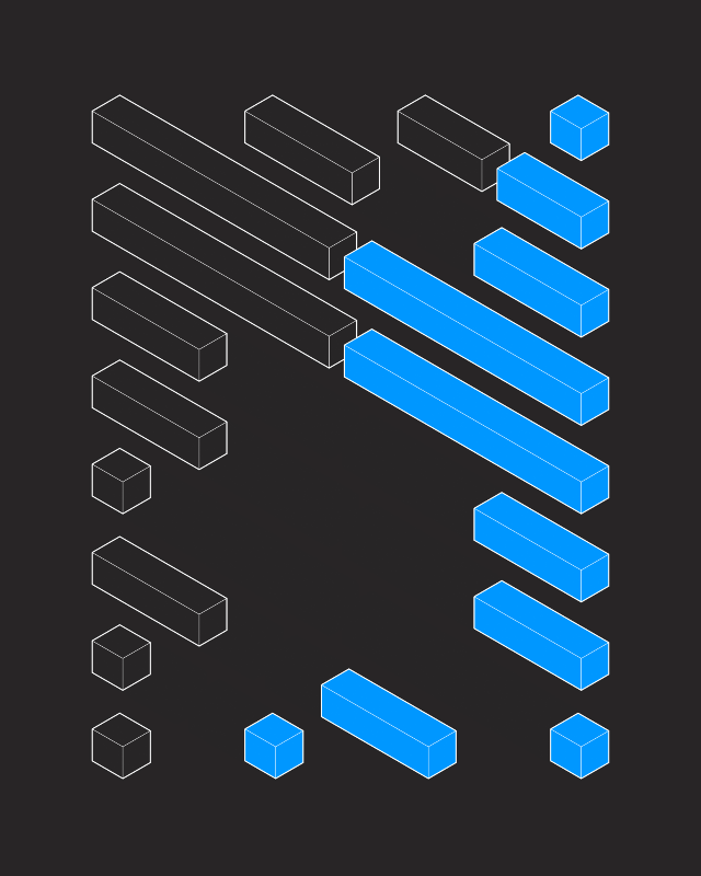 Blocky-Neon #18 static token preview
