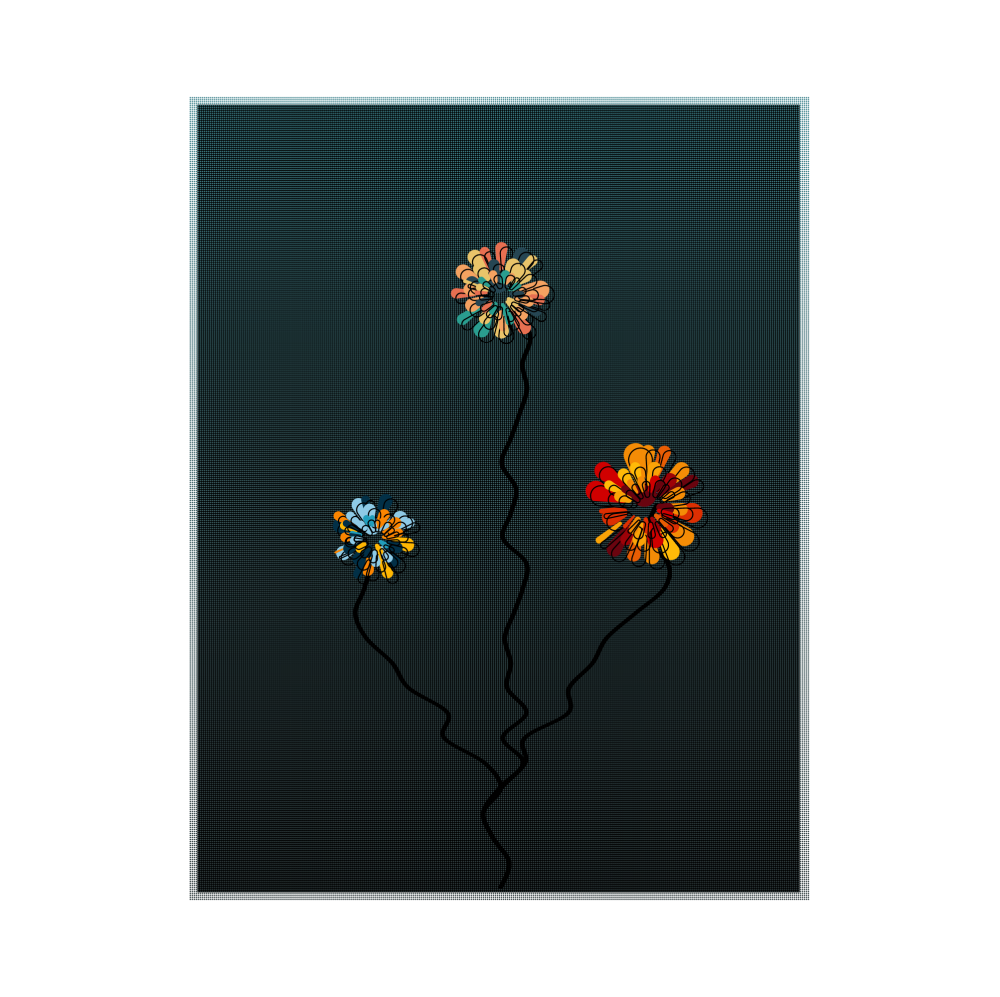 五彩向日葵 colorful sunflowers #16 static token preview