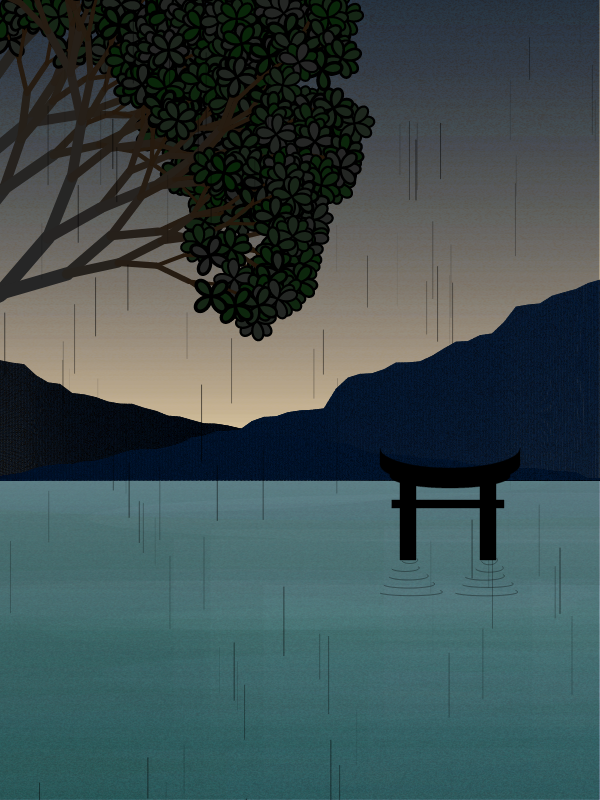 Foggy morning in a village near Tokyo #7 static token preview