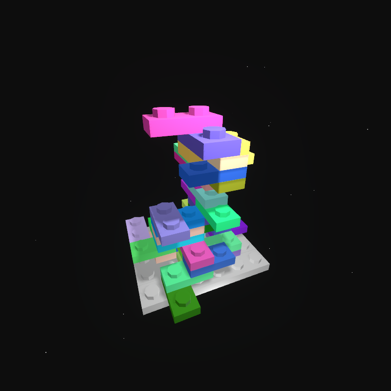 1x2 Tower Study #22 static token preview