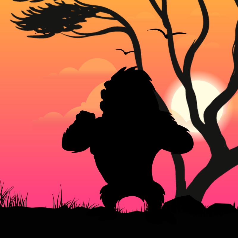 We Care...Monkey #8 static token preview