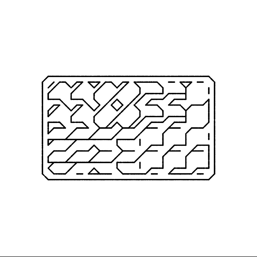 Diagonal Font #4 static token preview