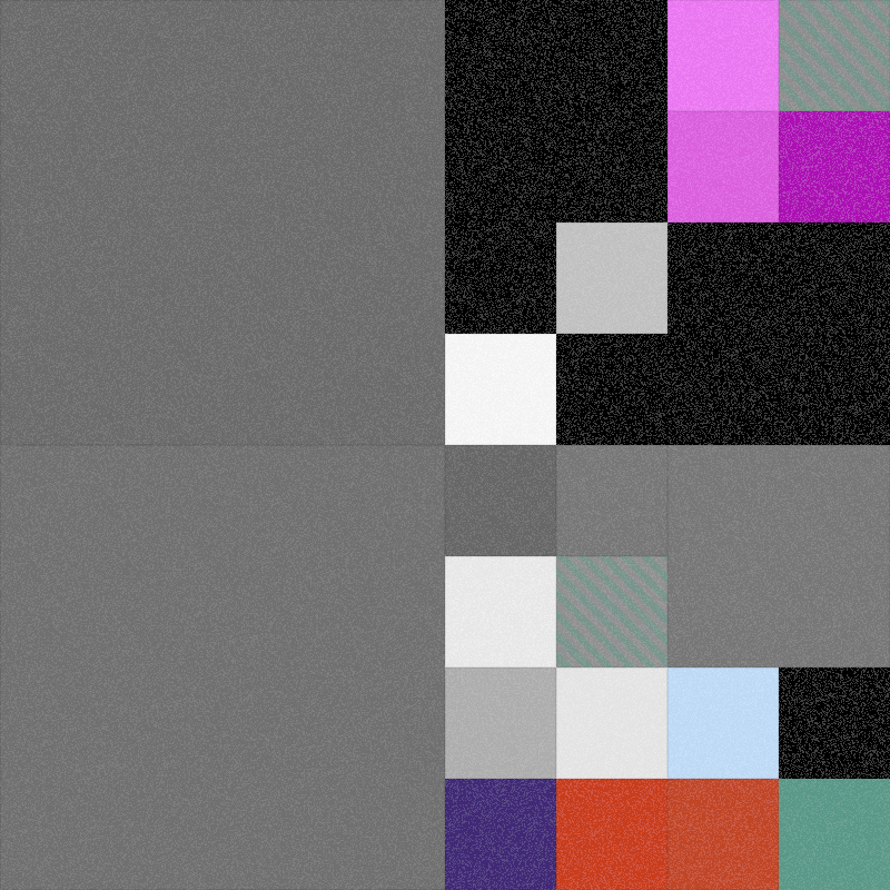 Brutalist Quads #2 static token preview