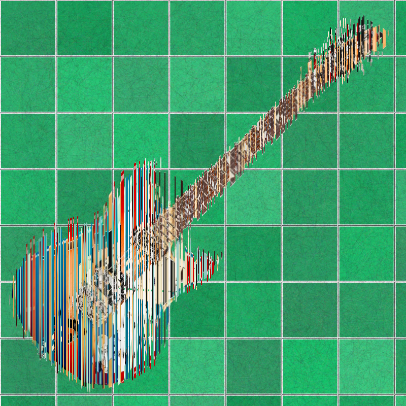 Ghosted Guitars #24 static token preview