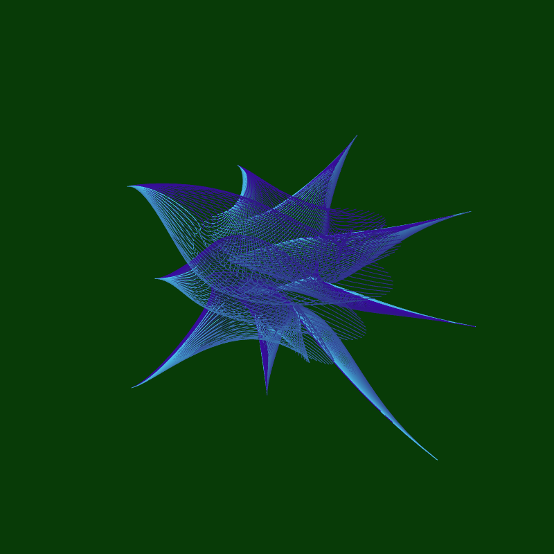 Bezier Jellyfish #12 static token preview
