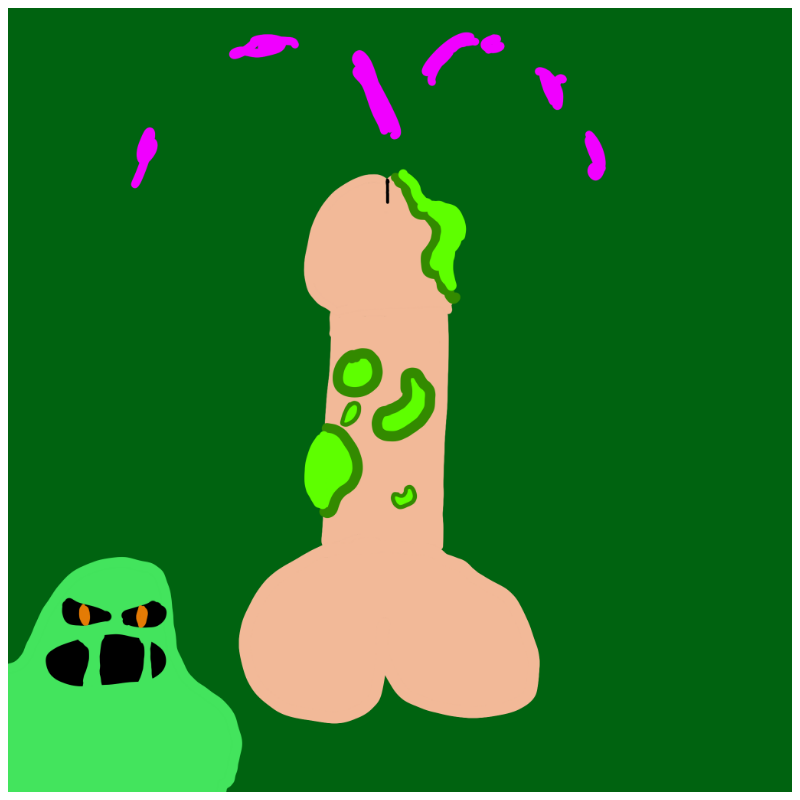 Decayed Dickgenerative Art #2 static token preview