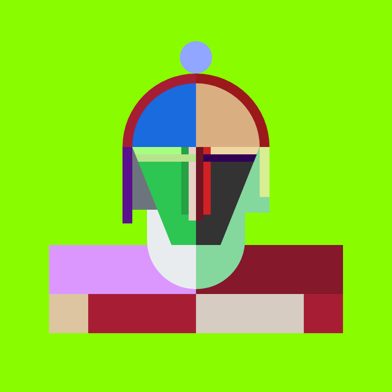 Algorithmic Ancestry #6 static token preview