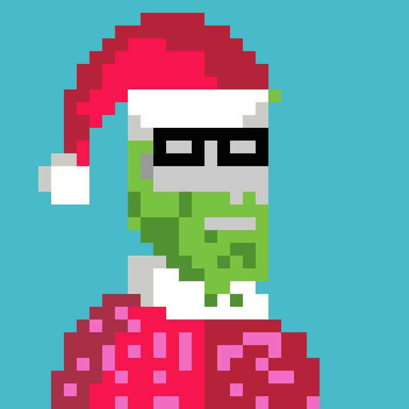 sANTA PUNK #1 static token preview