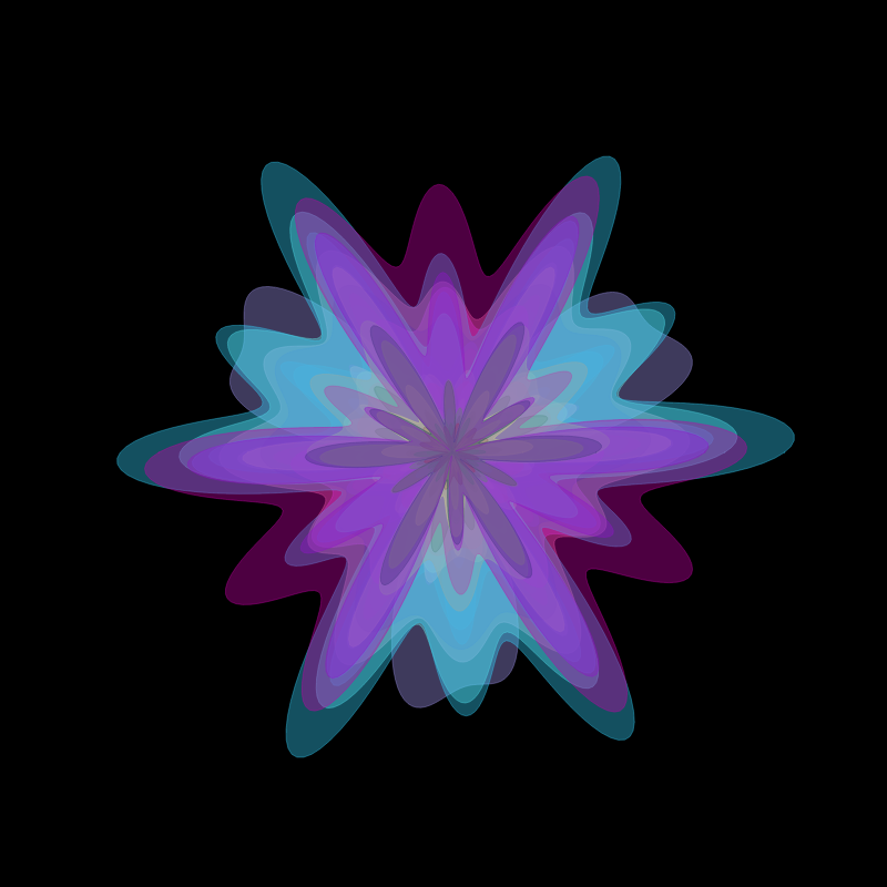 Blooming Flowers #15 static token preview