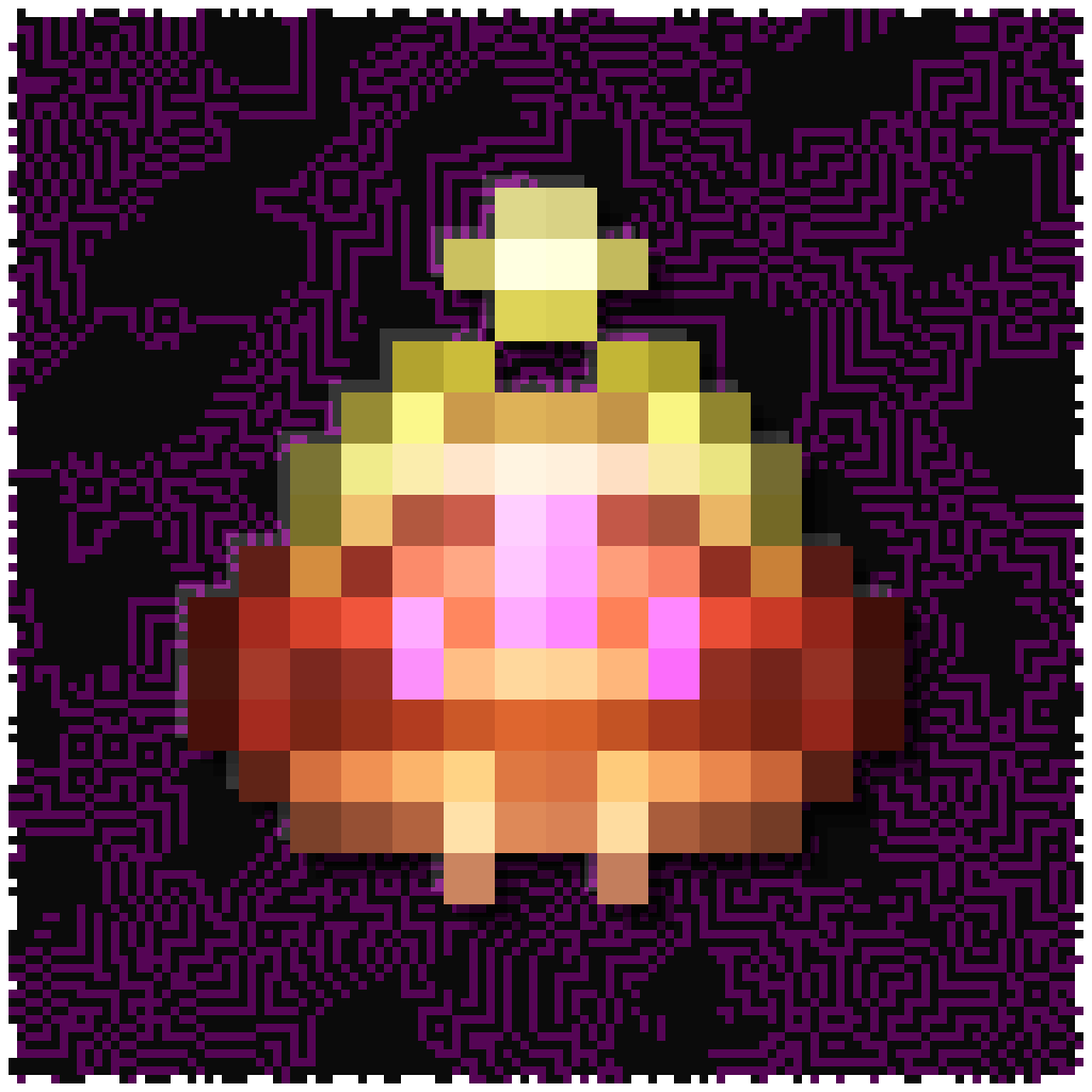 Pixel Spaceships Solos #24 static token preview