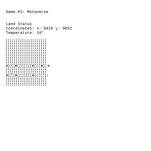 Game 3: Metaverse #13 static token preview
