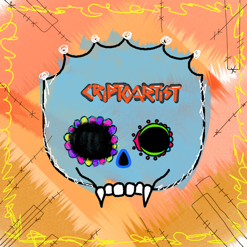 Mexican Candy Skulls #17 static token preview