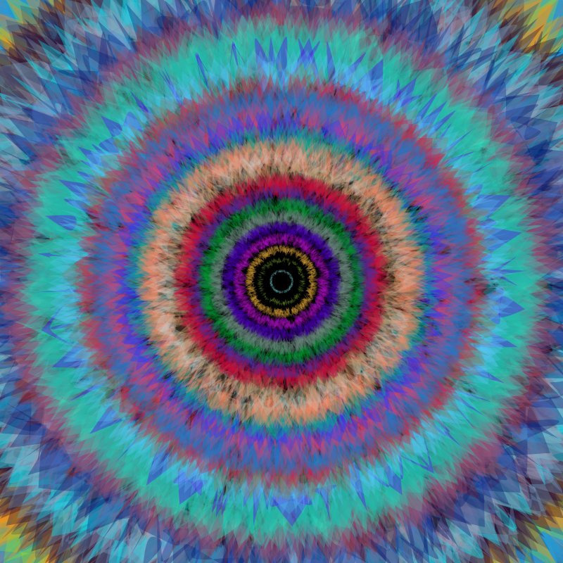 Cosmic Mandalas #5 static token preview