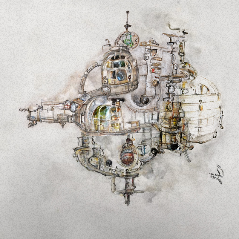 Utopian Space Castles #12 static token preview