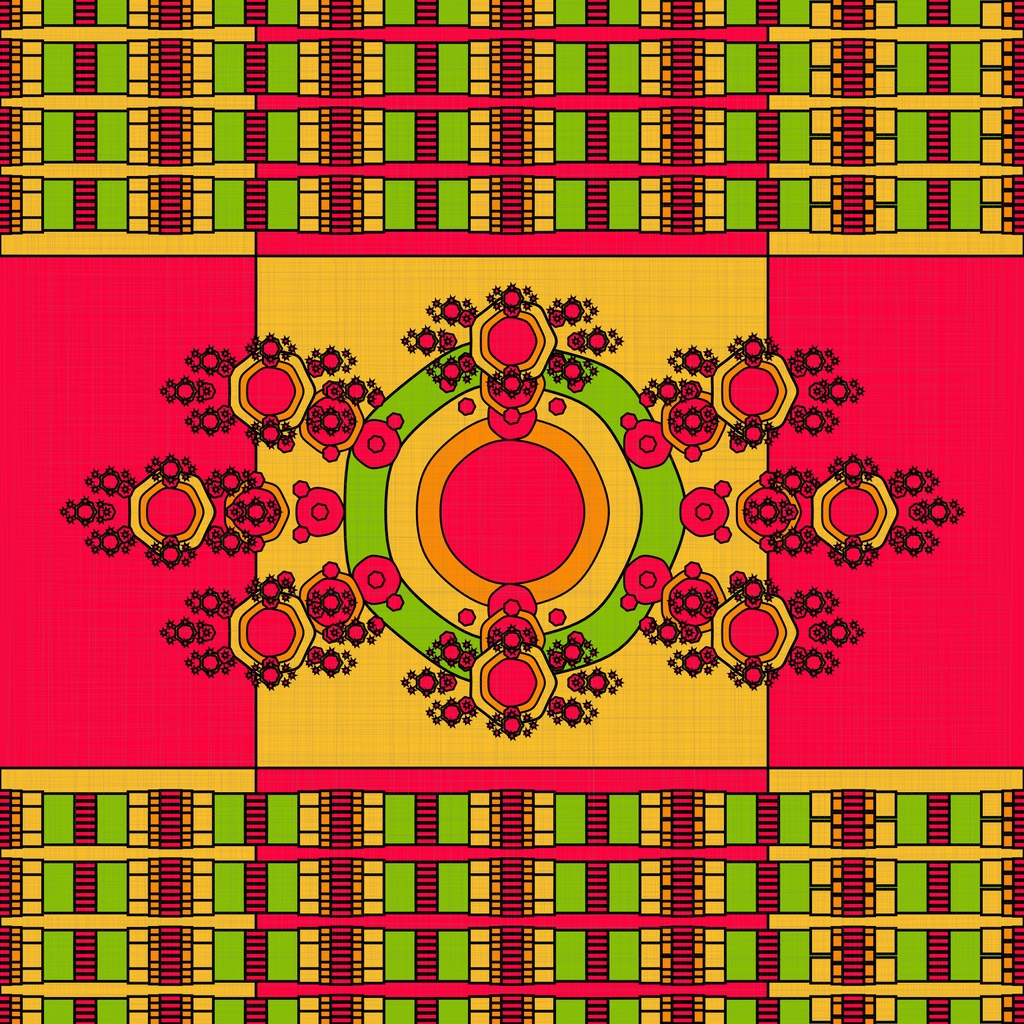 10 patterns 10 palettes #1 static token preview