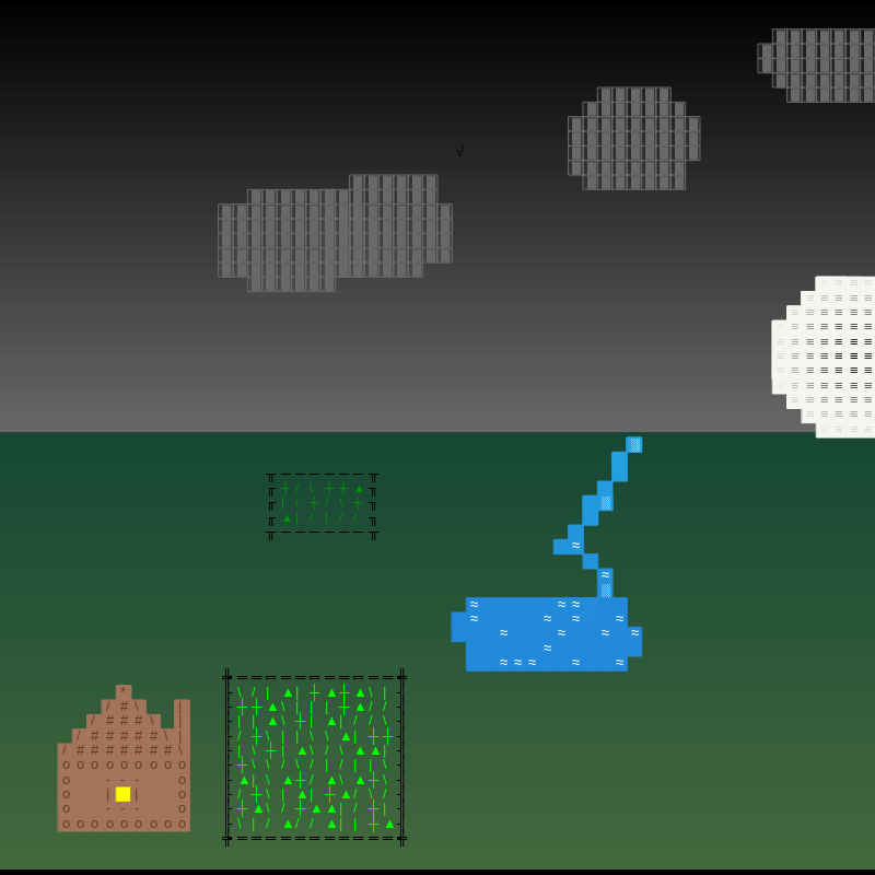 ascii landscapes 1 #2 static token preview