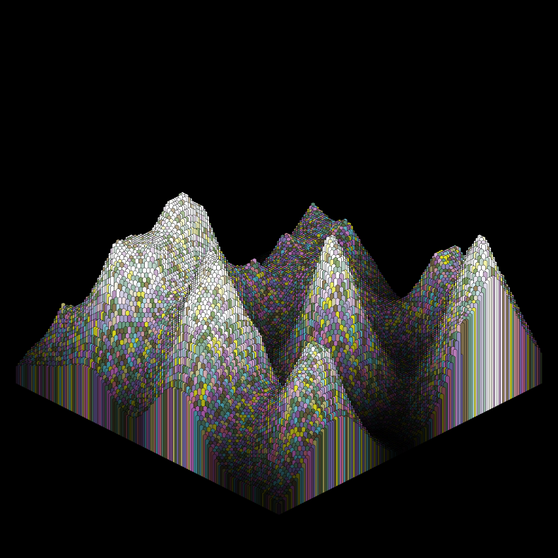 Candy Mountain #3 static token preview