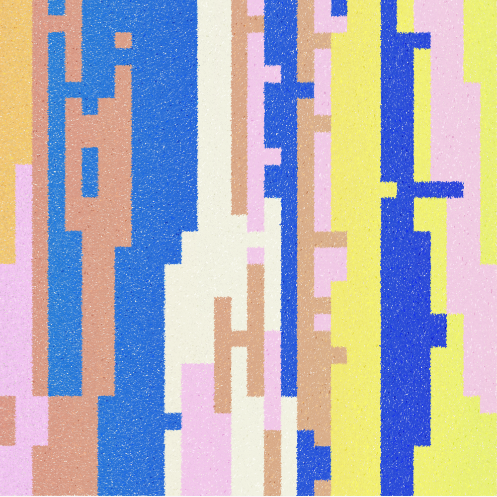 Hydrangea & Patchwork #21 static token preview