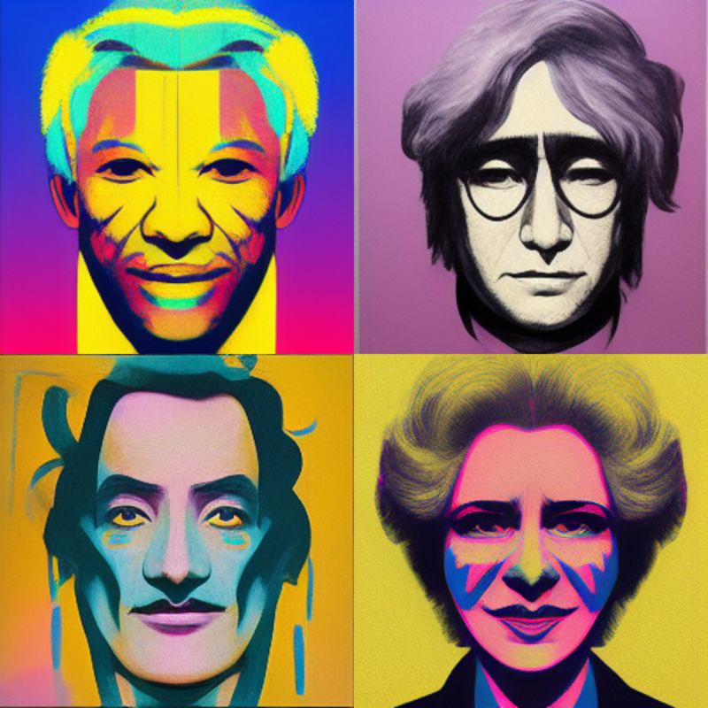 Worldy Warhol #2 static token preview