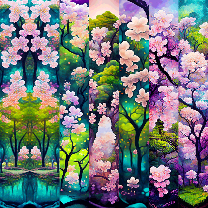 AI Japanese Spring #3 static token preview
